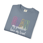 T-Shirt — "Gran my grandkids have my heart" Pastel Graphic Grandma Tee