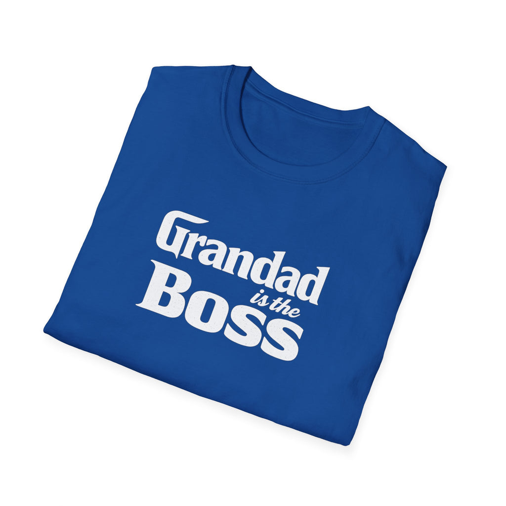 Grandad Is the Boss T-Shirt — Funny Grandpa Gift for Father’s Day & Birthdays