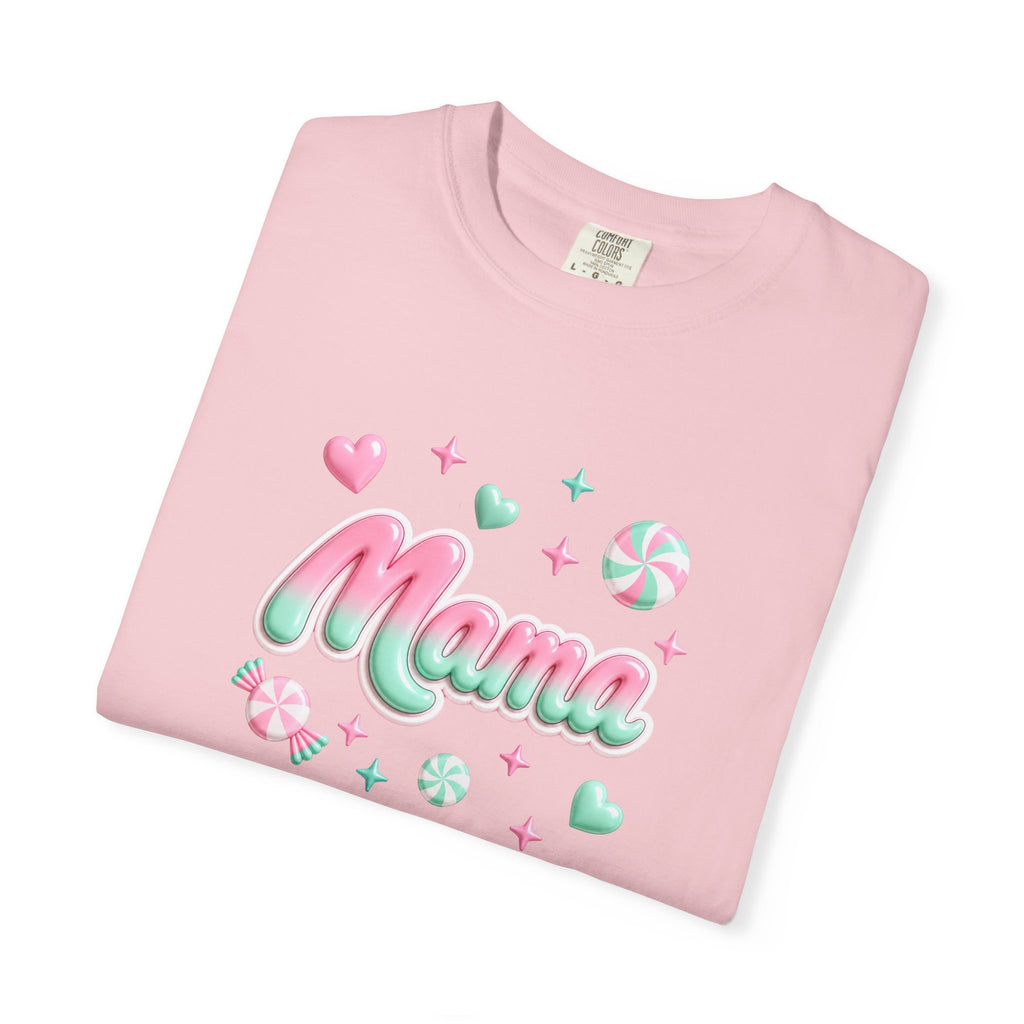 Mama Pastel Candy Script T-Shirt