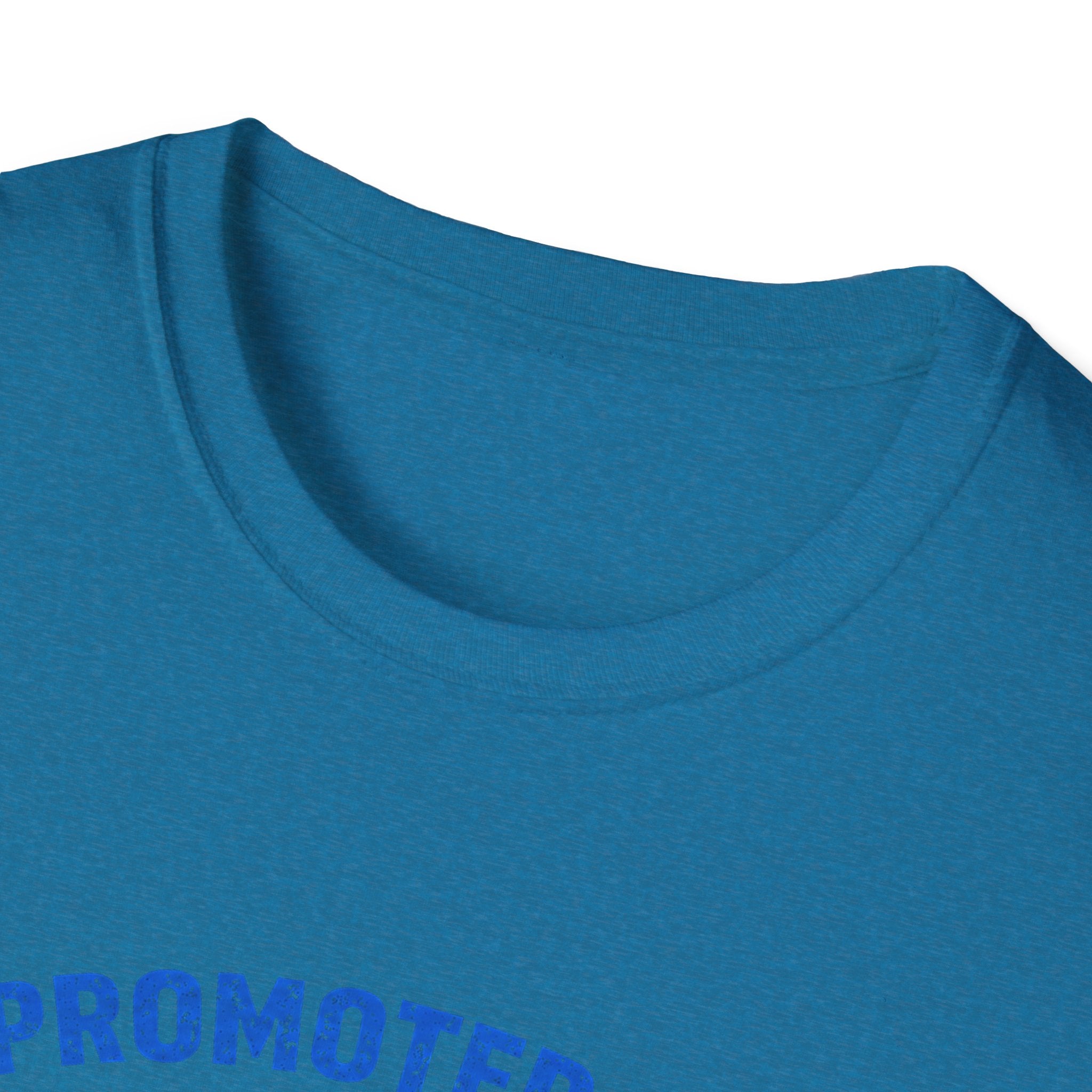 Promoted to Dad T-Shirt — New Dad Announcement Gift