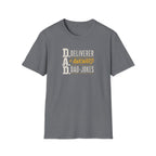 Dad T‑Shirt — D.A.D. "Deliverer of Awkward Dad‑Jokes" Funny Fathers Day Tee