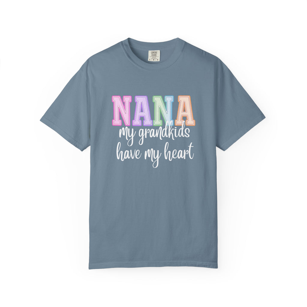 NANA My Grandkids Have My Heart Tee