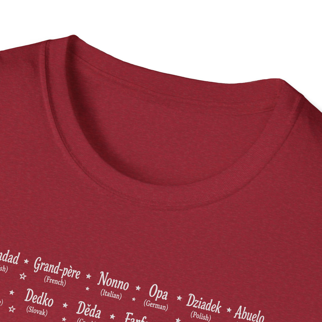 Grandad Word Cloud T-Shirt — "You had me at... GRANDAD" Father’s Day Gift
