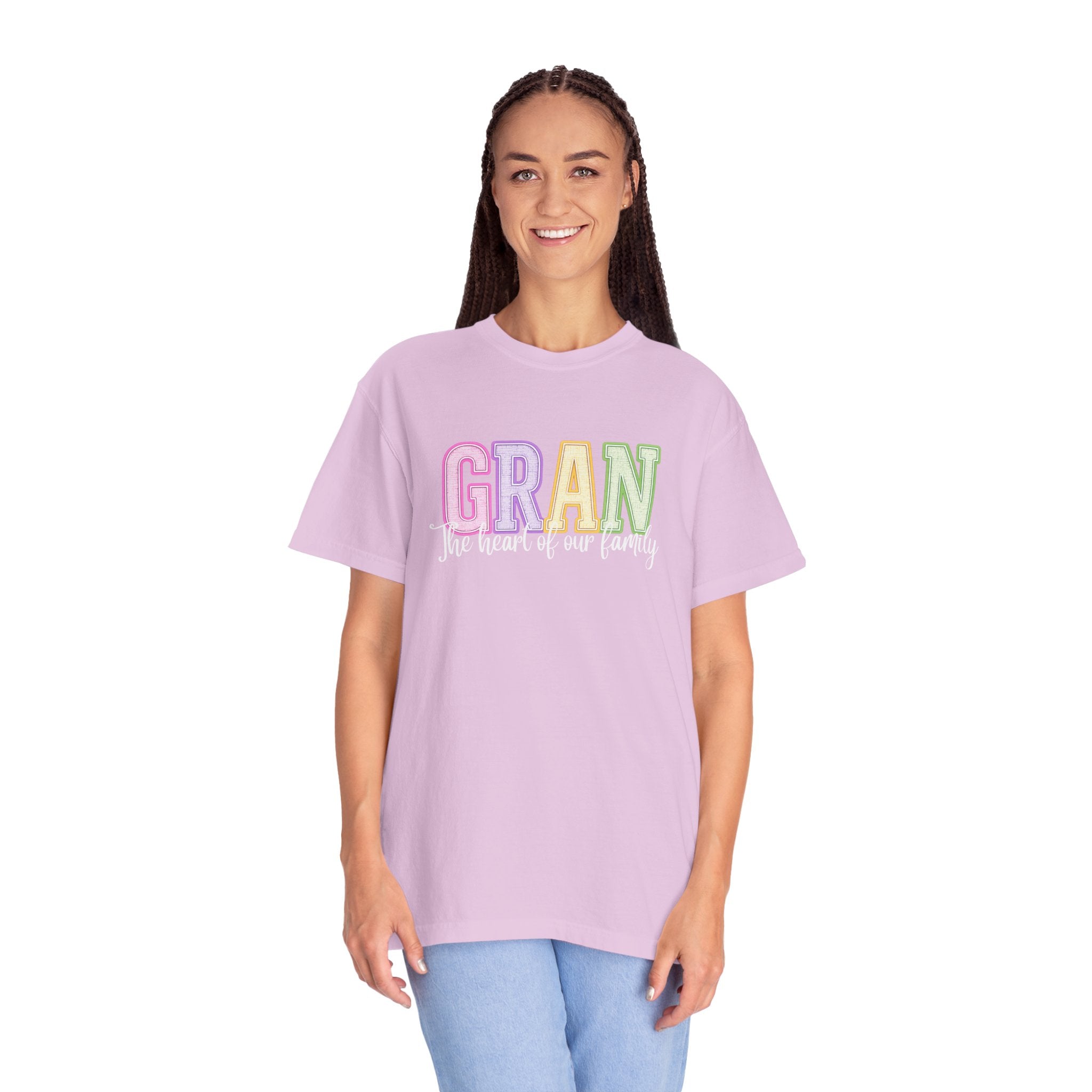 GRAN The Heart Of Our Family Tee