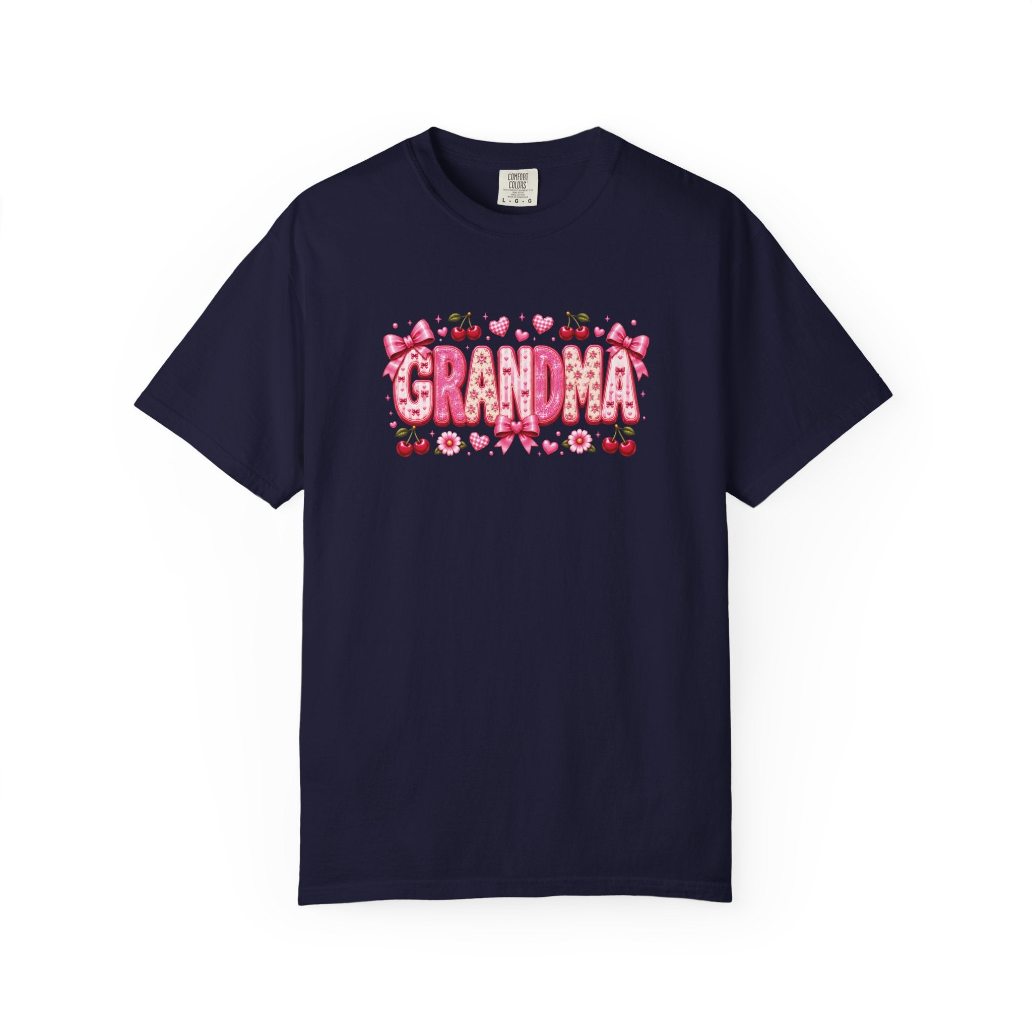 GRANDMA Floral Heart T-Shirt