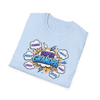 Super Grandpa Comic T-Shirt — "Super Grandpa" Funny Gift for Grandfathers