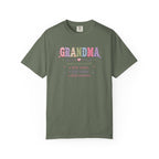 Grandma Floral T-Shirt — "Grandma makes the world a little softer, kinder, warmer"