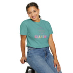Grandma Floral Scripture T-Shirt — Blessed Are Those Who Are Pure in Heart