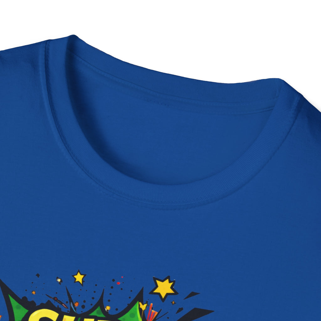 Super Dad Comic-Style T-Shirt — Father's Day Gift Tee