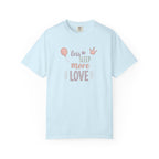 Less Sleep More Love T-Shirt – Pregnancy Announcment Cute Pink Balloon & Crown Graphic Tee