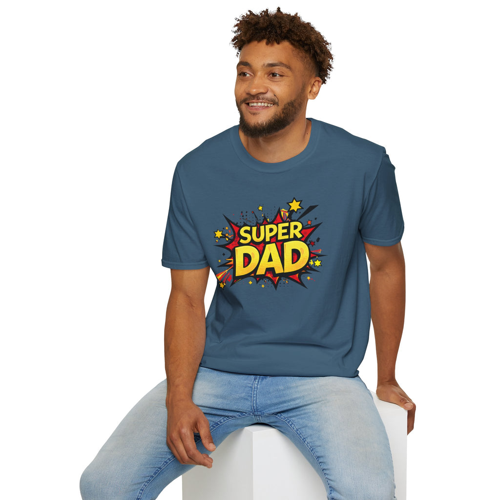 Super Dad Comic Book T-Shirt — Father’s Day Gift Tee
