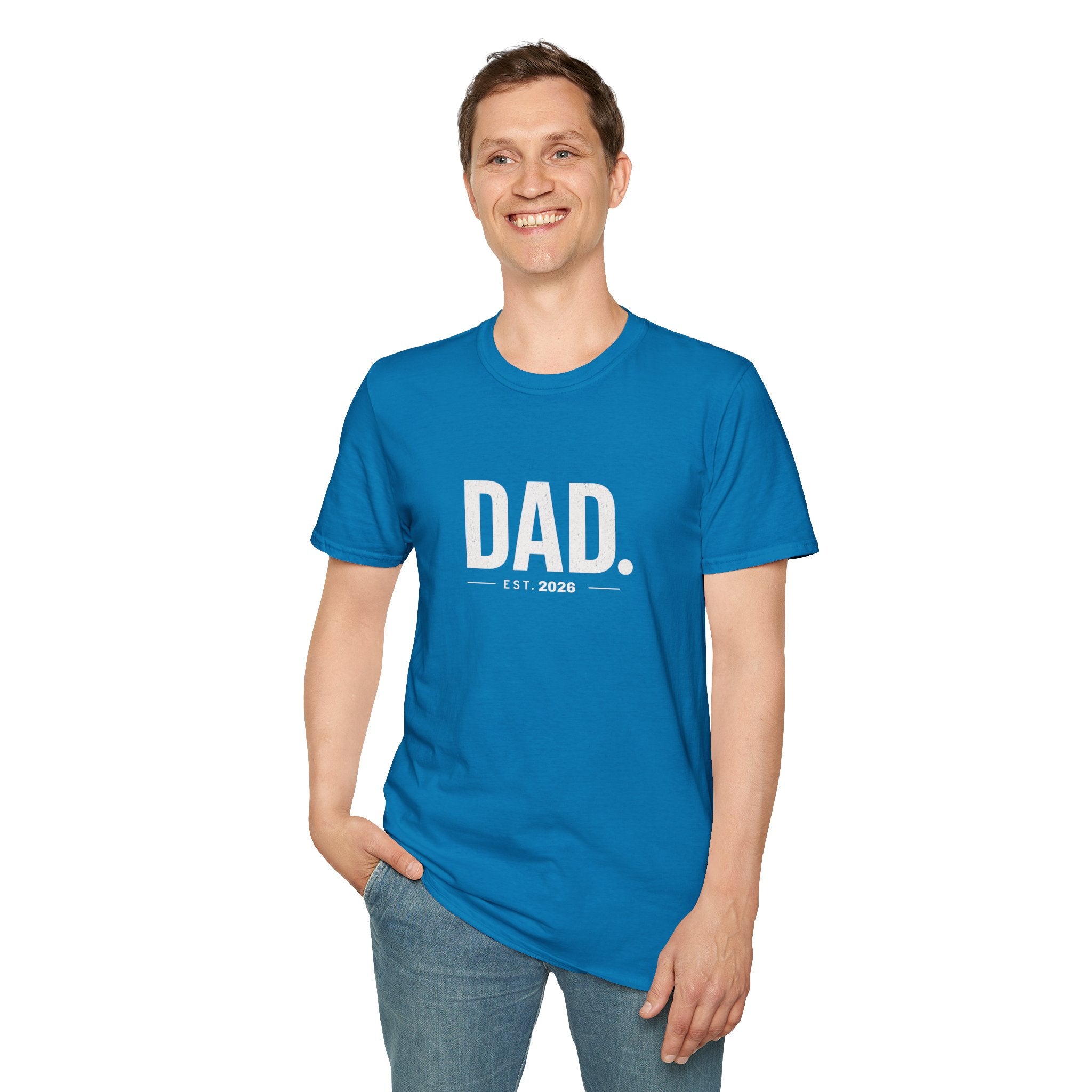 Dad Est. 2026 T-Shirt — New Father Gift, Father’s Day Tee