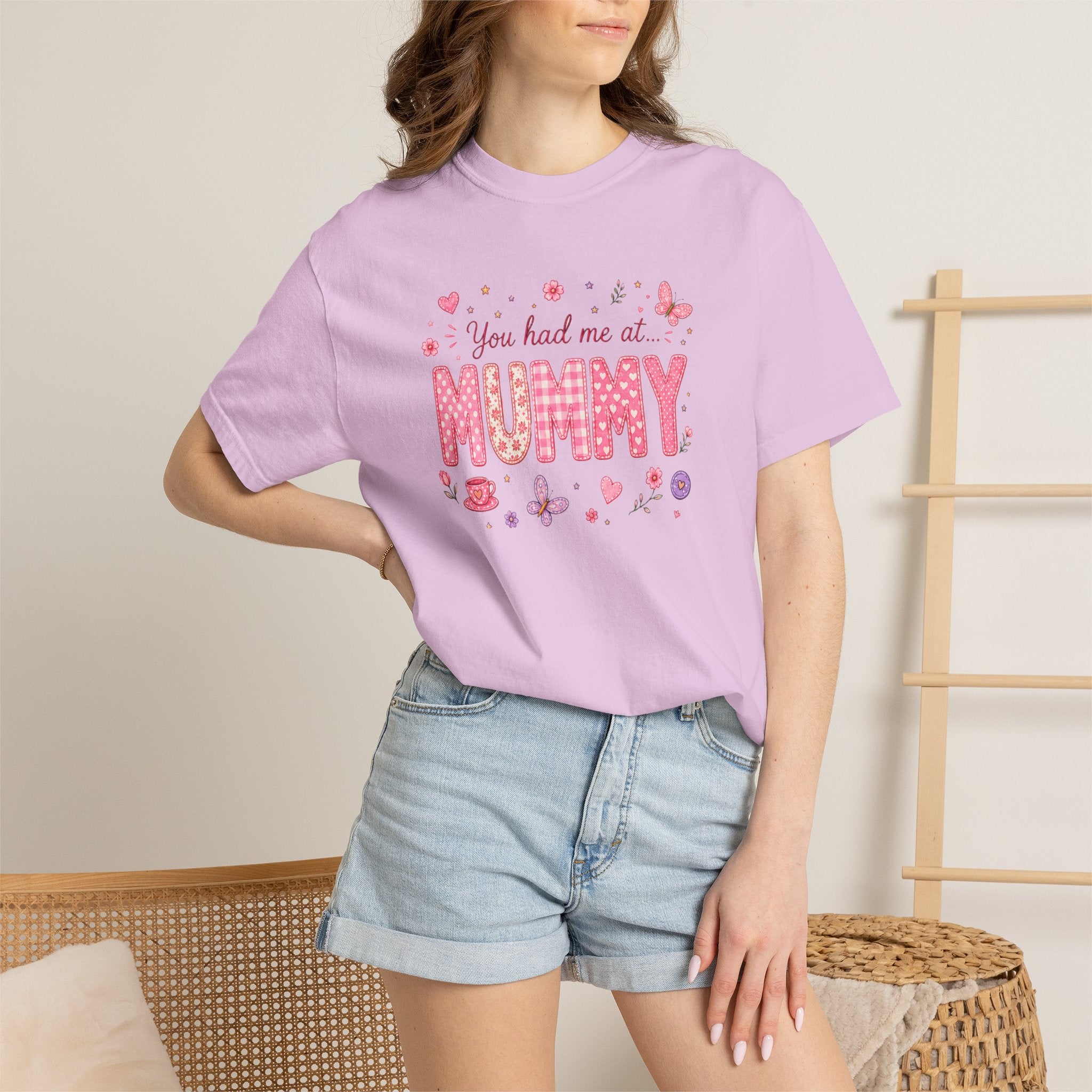 You Had Me at Mummy T-Shirt — Cute Pink Mother's Day Tee for New Mums