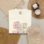 Gran Belongs To T-Shirt — Personalized "This Gran Belongs To" Family Names Tee