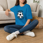 Dad's Little Football Buddy Tee -Add Name- Personalise