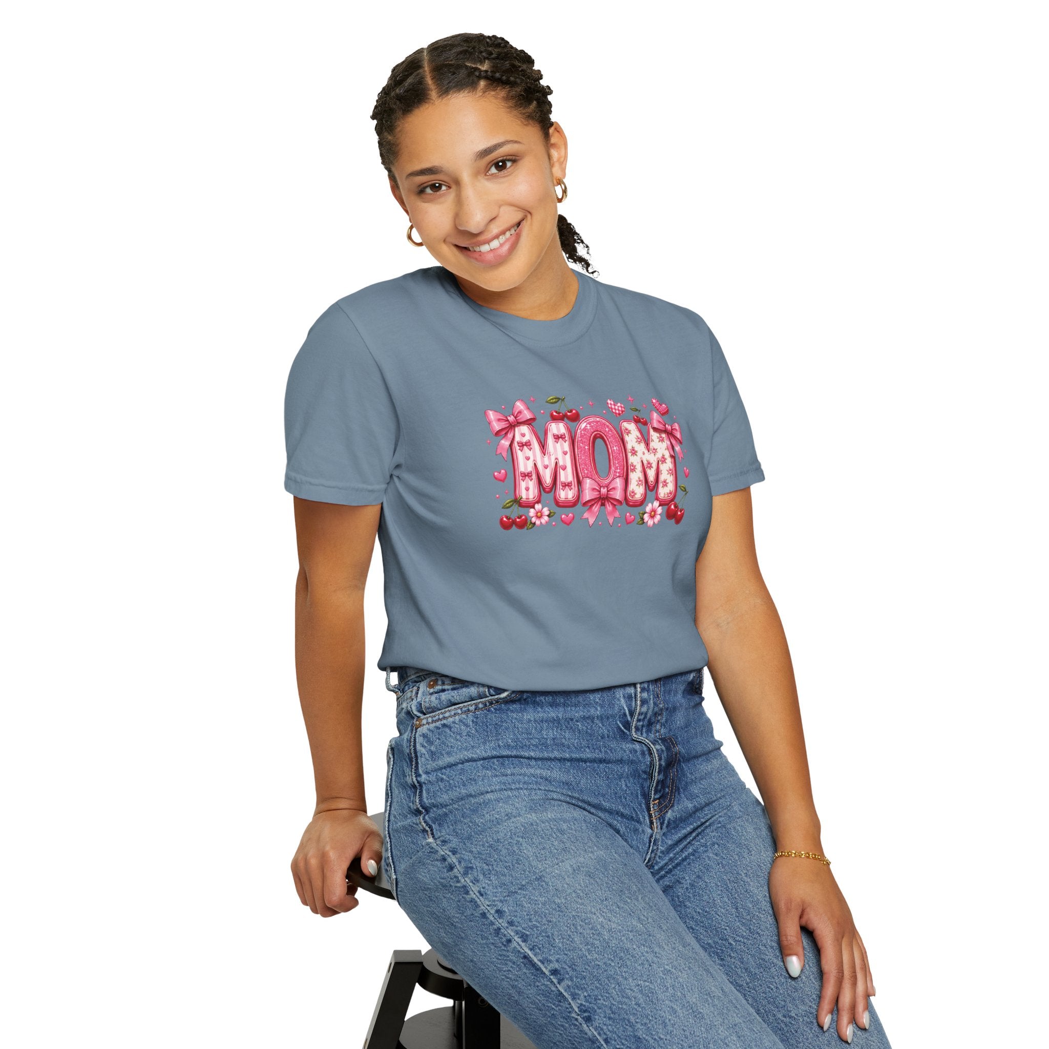 MOM Floral Heart T-Shirt