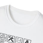 Funny Grandad T-Shirt — Spoils Grandchildren, Loves Biscuits & Hugs