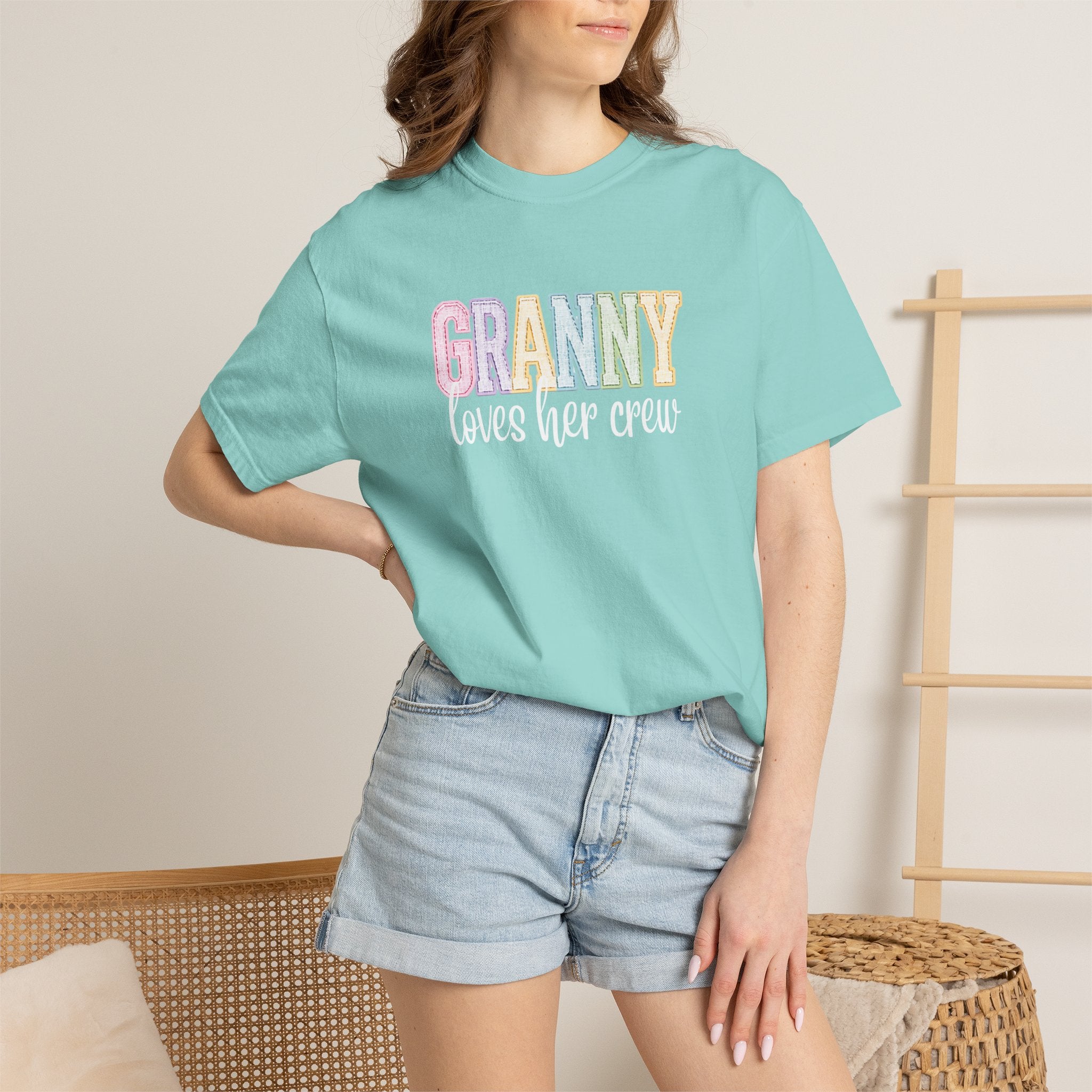 Granny Loves Her Crew T‑Shirt