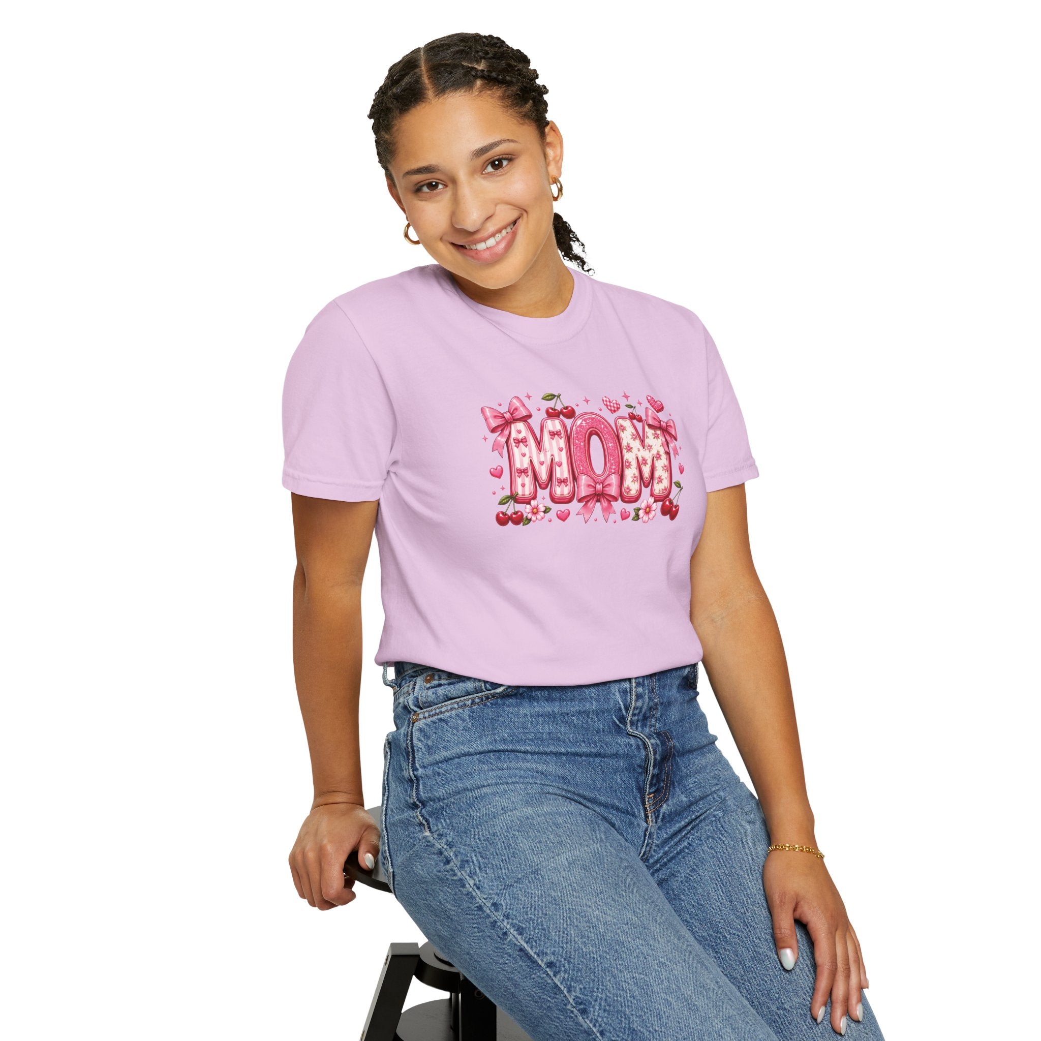 MOM Floral Heart T-Shirt