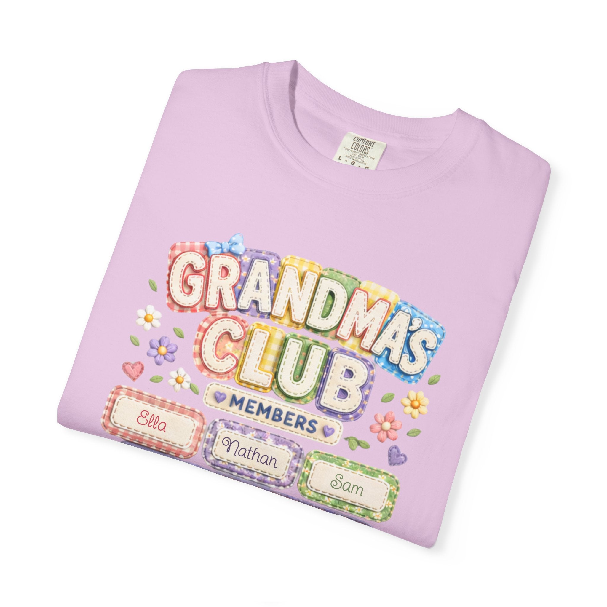 Grandmas Club T-Shirt — Grandma’s Little Loves Graphic Tee
