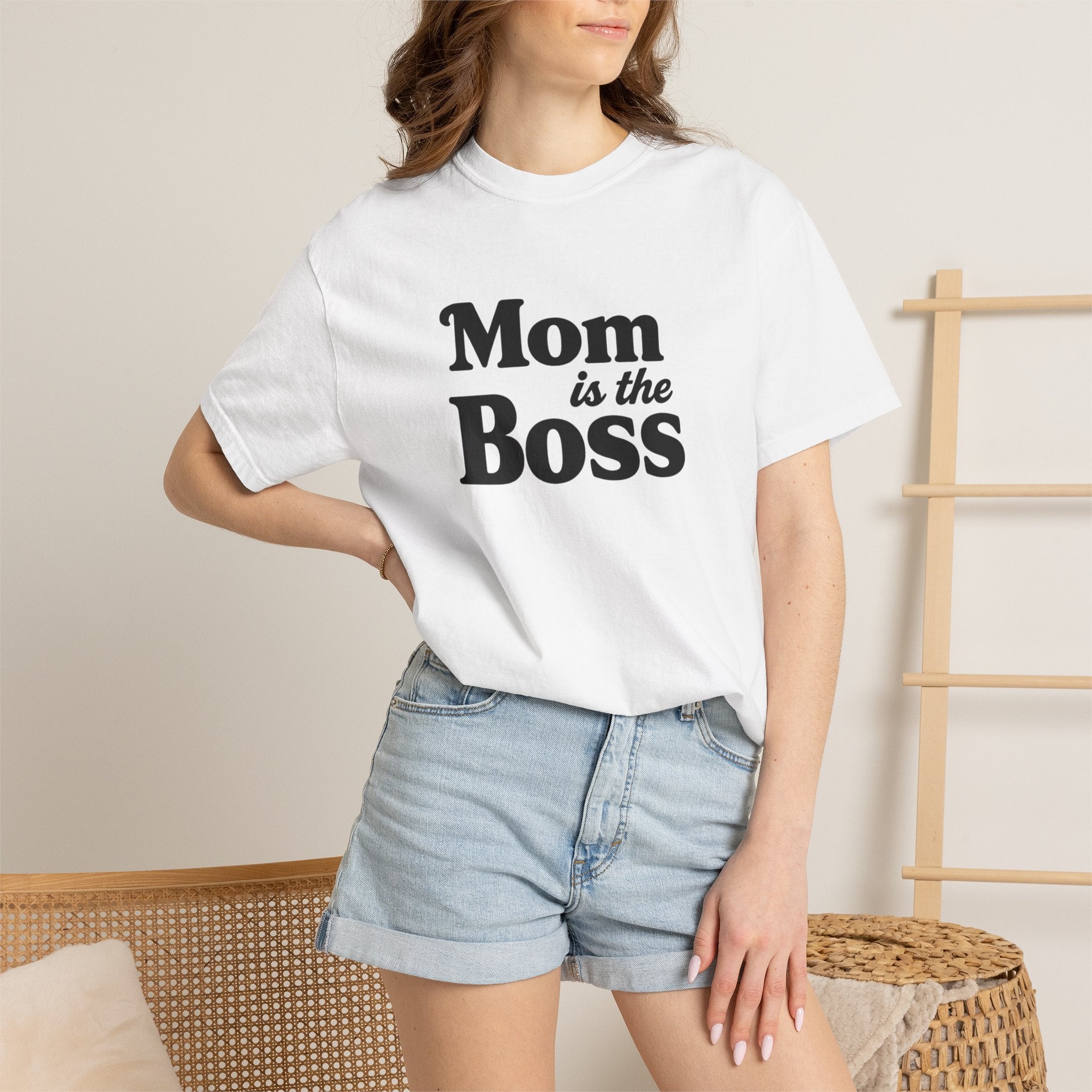 Mom is the Boss T-Shirt — Funny Mother's Day Tee