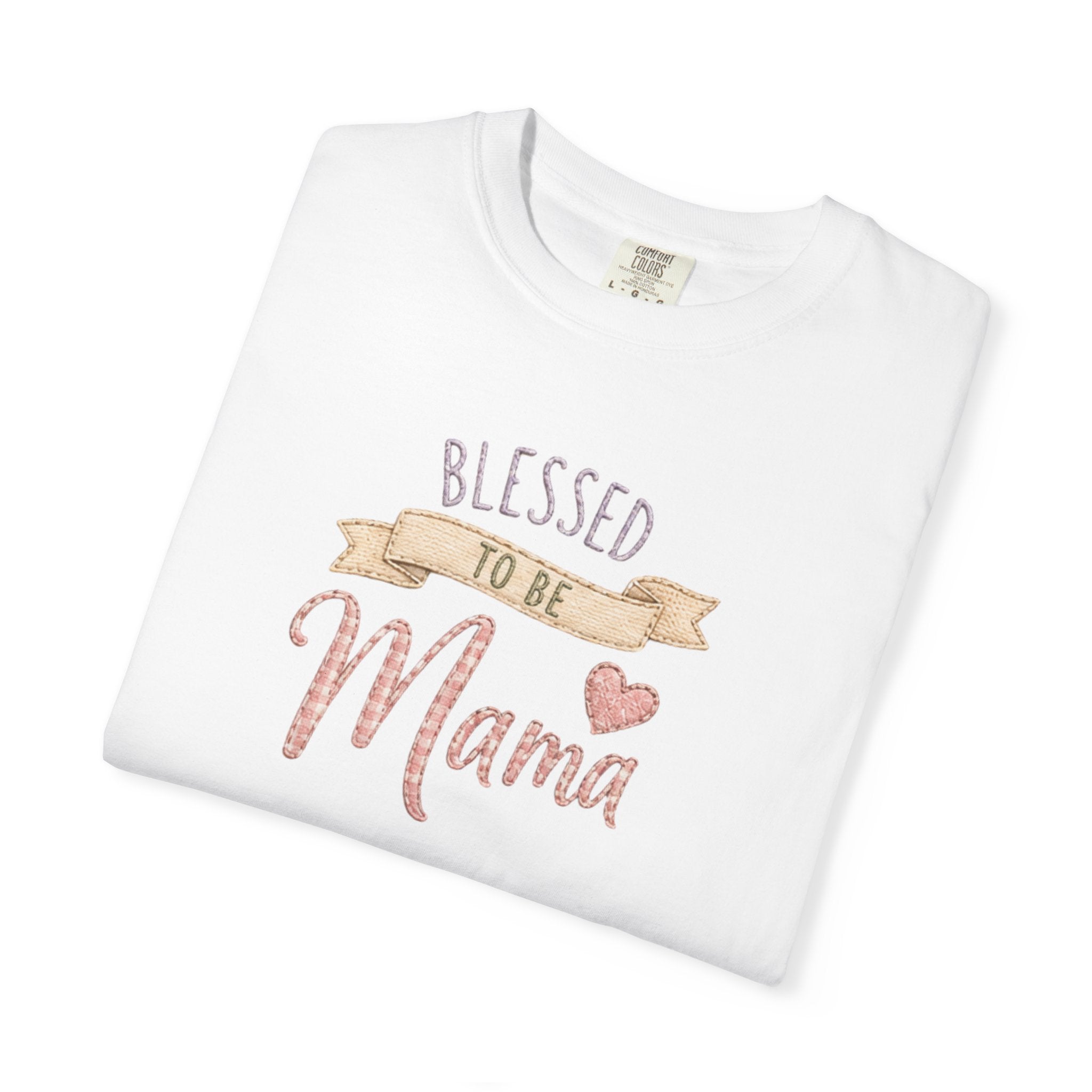 Blessed to Be Mama T-Shirt — Cute Mom Pregnancy Announcement Tee