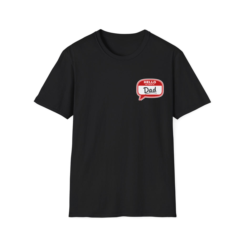 Hello Dad Speech Bubble T-Shirt — Father's Day Gift Tee