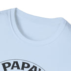 T-Shirt — "Papa's Little Football Buddies" Personalized Soccer Dad Tee