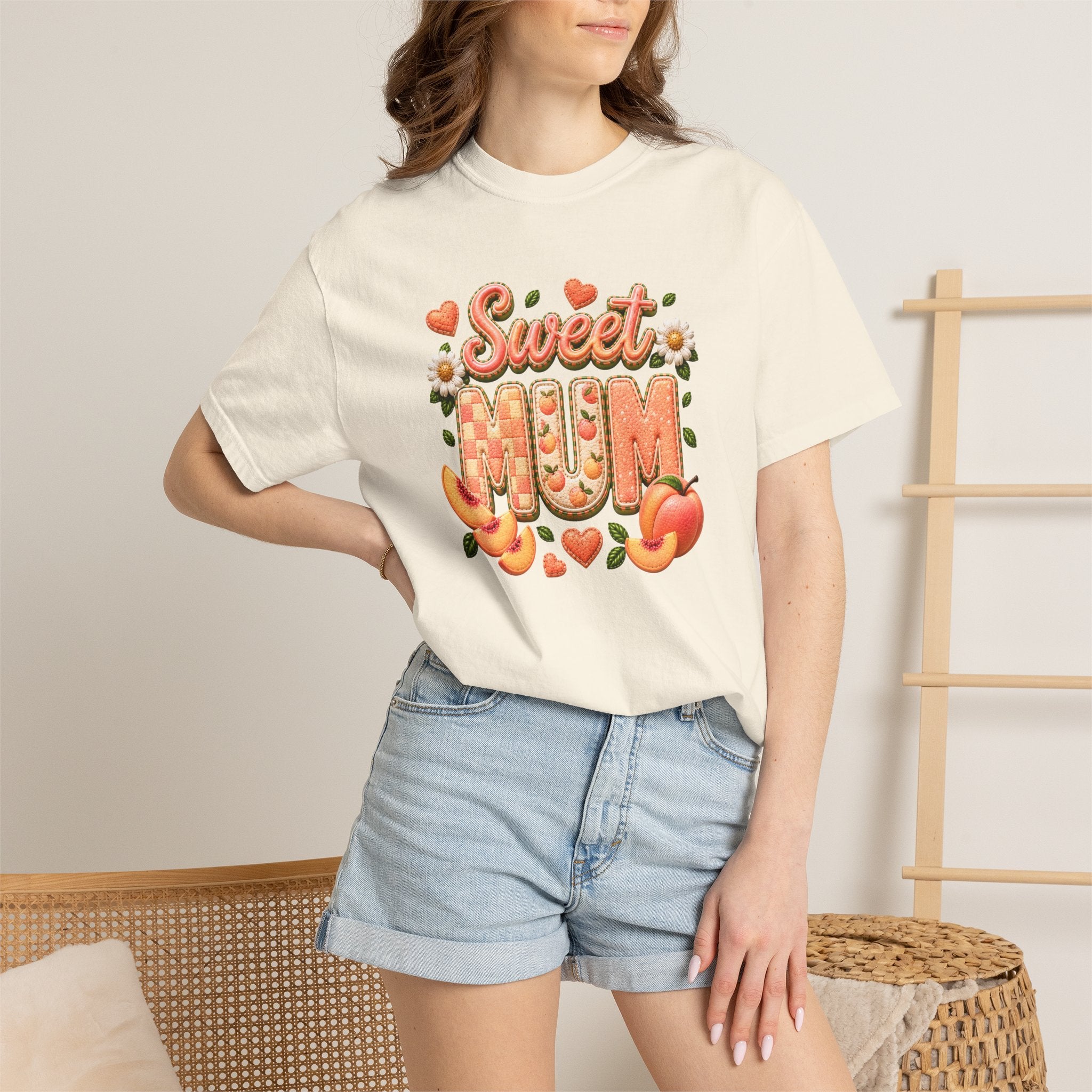 Sweet MUM Peach Tee