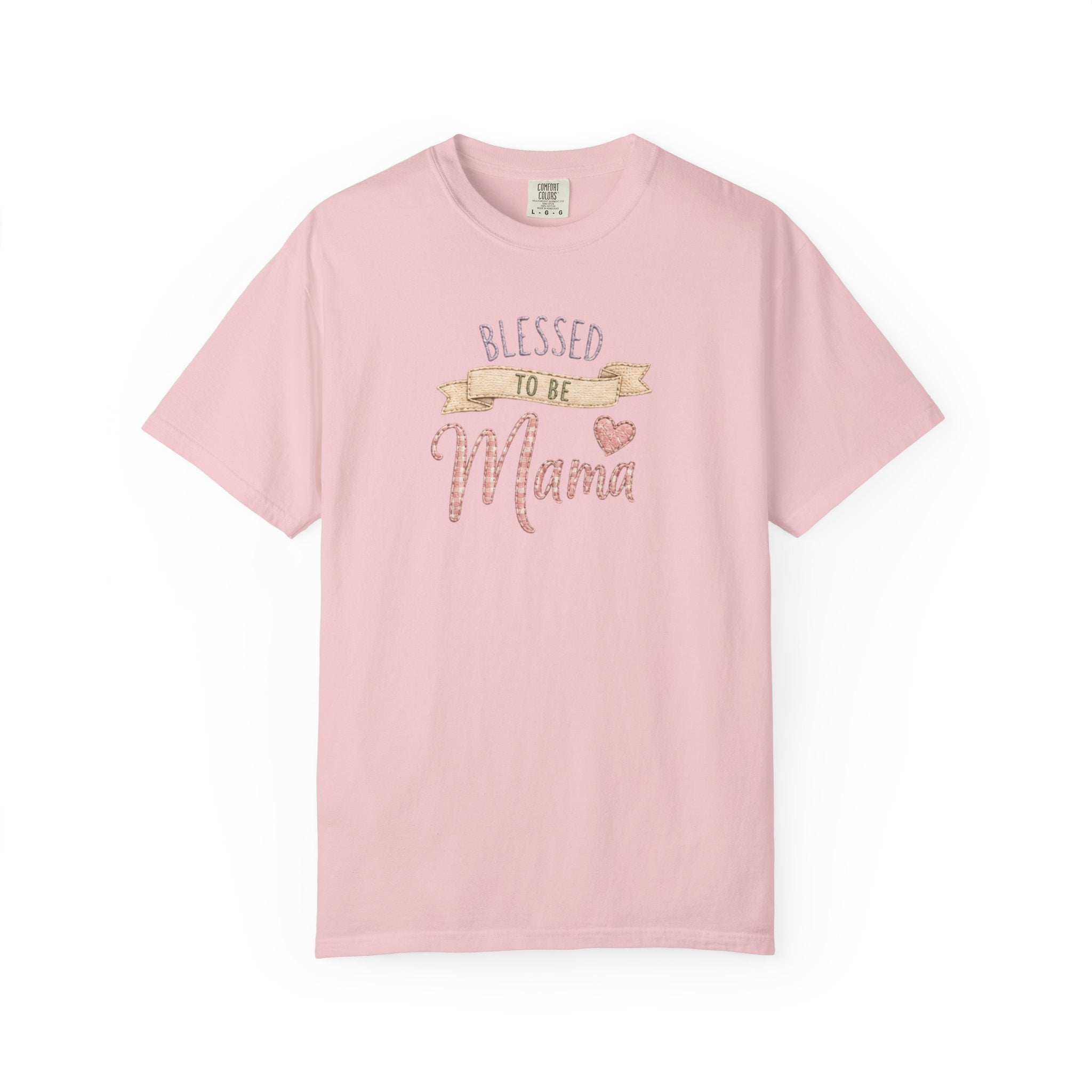 Blessed to Be Mama T-Shirt — Cute Mom Pregnancy Announcement Tee
