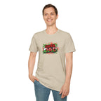 Super Dad Graphic T-Shirt — Wales Flag themed Retro Comic Father's Day Tee