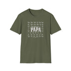 Papa Word Cloud T-Shirt — 'You had me at PAPA' Father's Day Gift