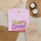 T‑Shirt — "Moms Overload Mini-Hugs" Cute Colorful Graphic Tee