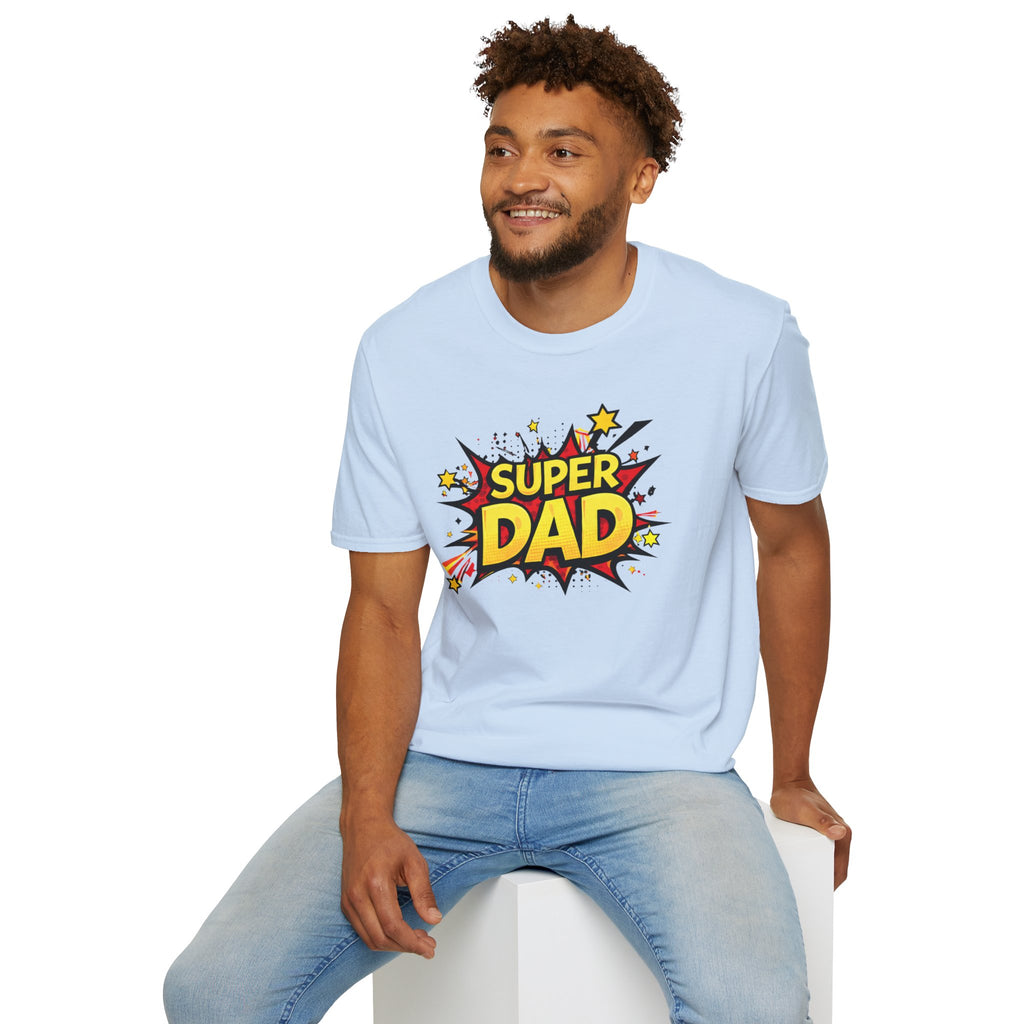 Super Dad Comic Book T-Shirt — Father’s Day Gift Tee