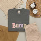 Maternity T-Shirt — 'The Bump' Pastel Vintage Graphic Tee