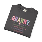 Granny Floral Graphic T-Shirt — "Granny makes the world a little softer, a little kinder, a little warmer"