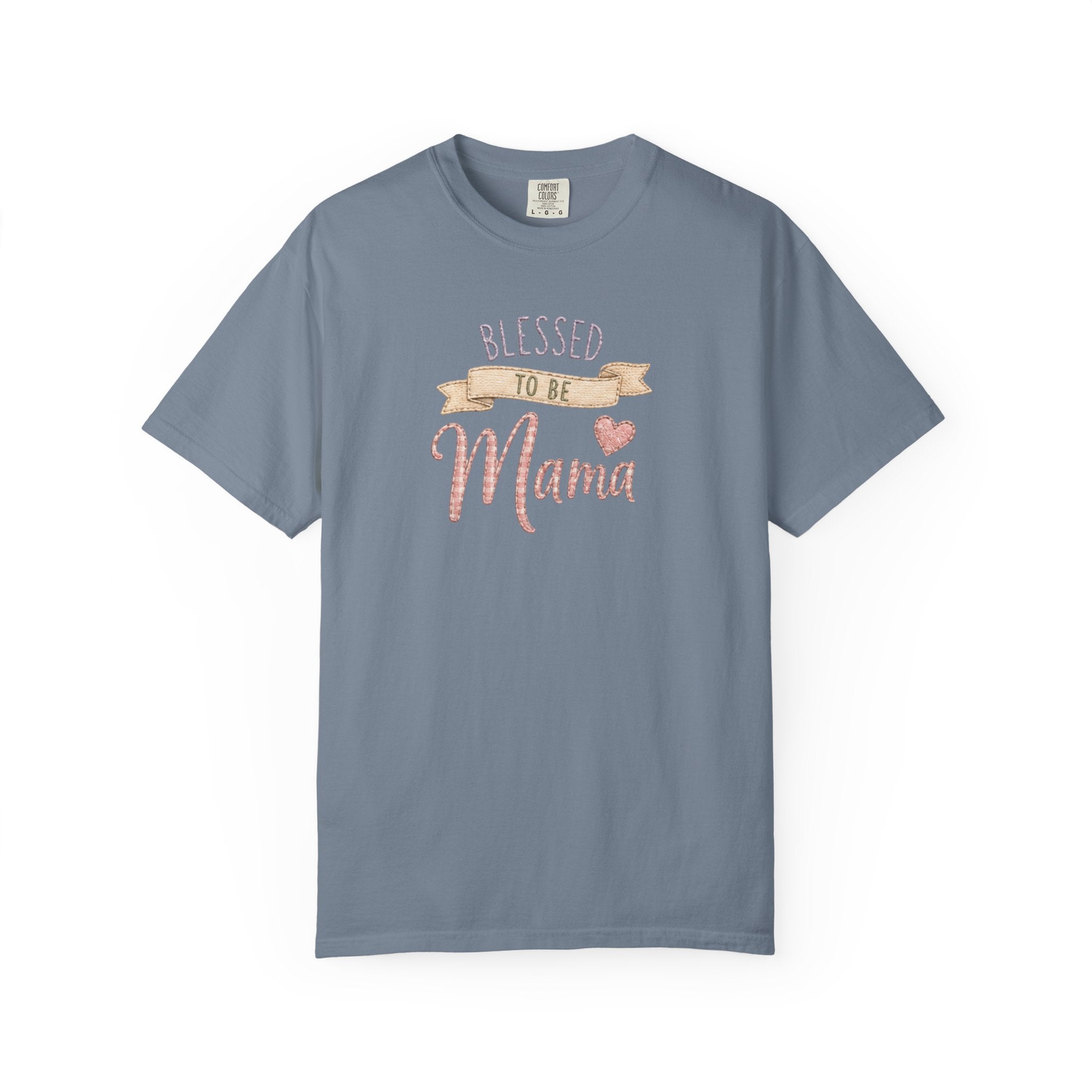 Blessed to Be Mama T-Shirt — Cute Mom Pregnancy Announcement Tee