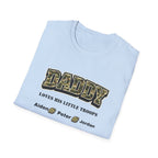 Daddy Loves His Little Troops Personalized Camo T-Shirt — Custom Name Father's Day Gift