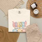 Granny Loves Her Crew T-Shirt – Cute Grandma Family Names Tee
