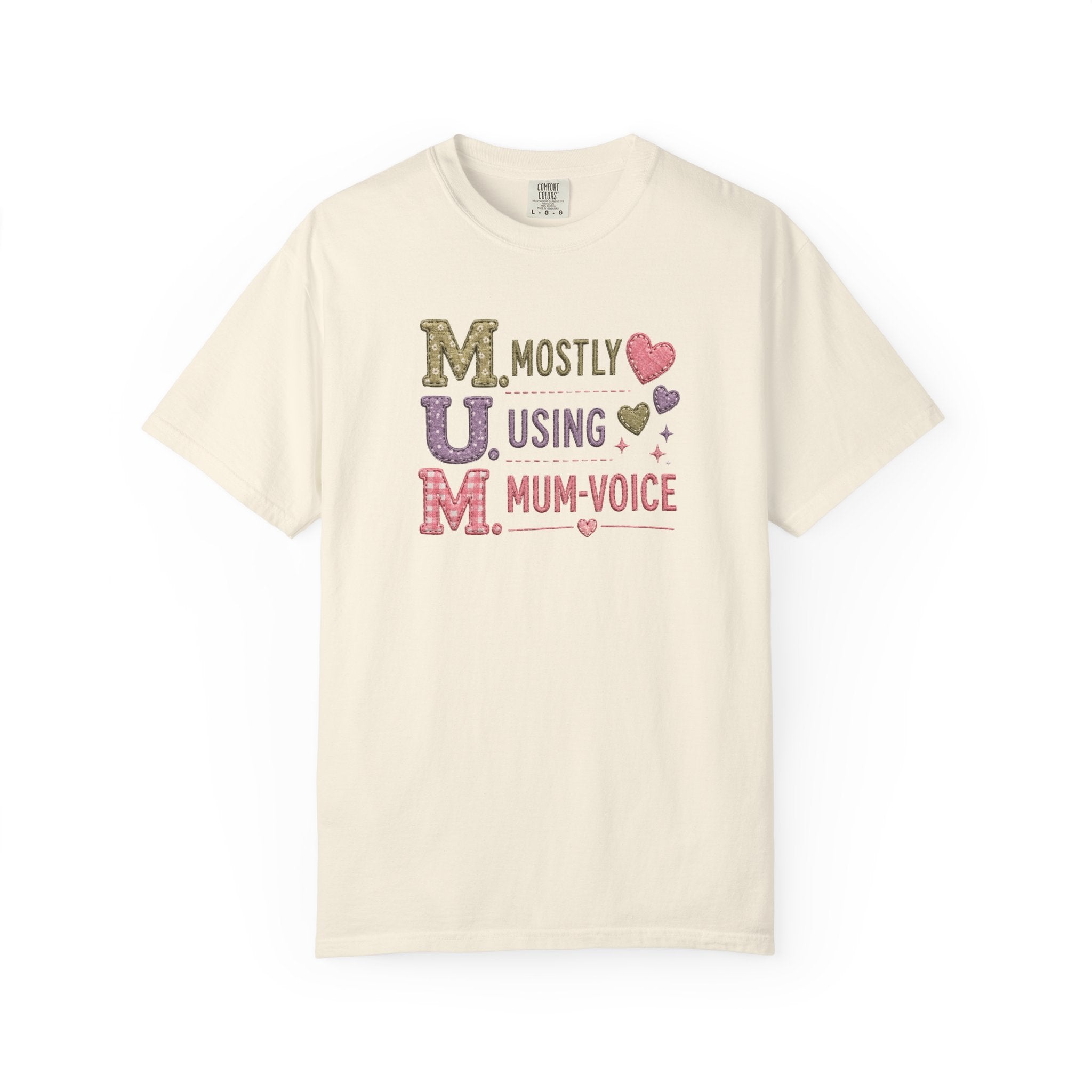 MUM Mostly Using Mum-Voice T-Shirt — Funny Mother's Day Mom Tee