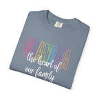 Grandma 'the heart of our family' T-Shirt