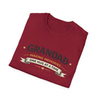 Grandad T-Shirt - "Making Memories One Hug at a Time" Grandpa Gift Tee