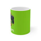 Gamer Dad Coffee Mug — "I Am Born To Be A Gamer Dad" Personalized 11oz