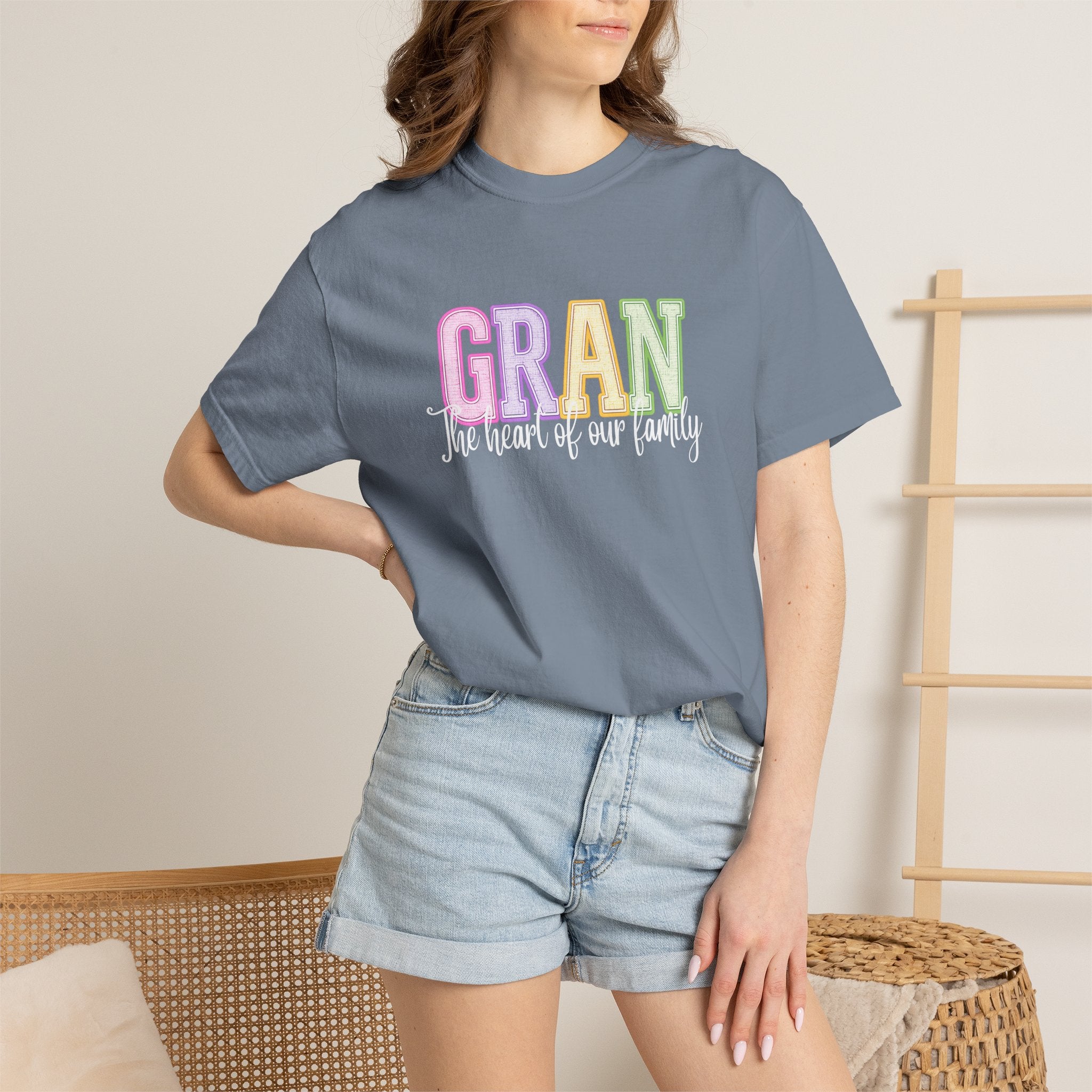 GRAN The Heart Of Our Family Tee