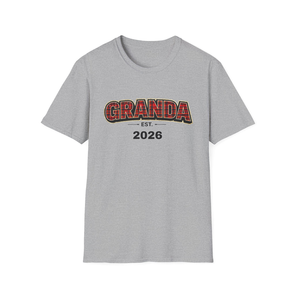 GRANPA Tartan Est- Personalised T-Shirt