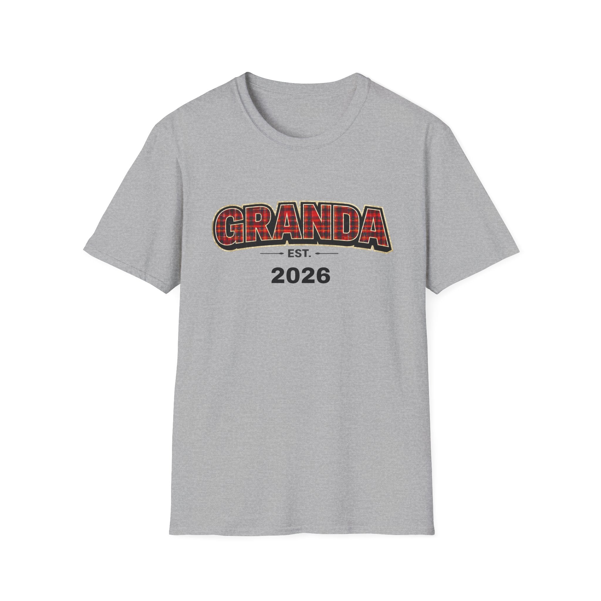GRANPA Tartan Est- Personalised T-Shirt