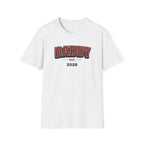 Daddy Est. 2026 T-Shirt — Plaid Dad Announcement Tee