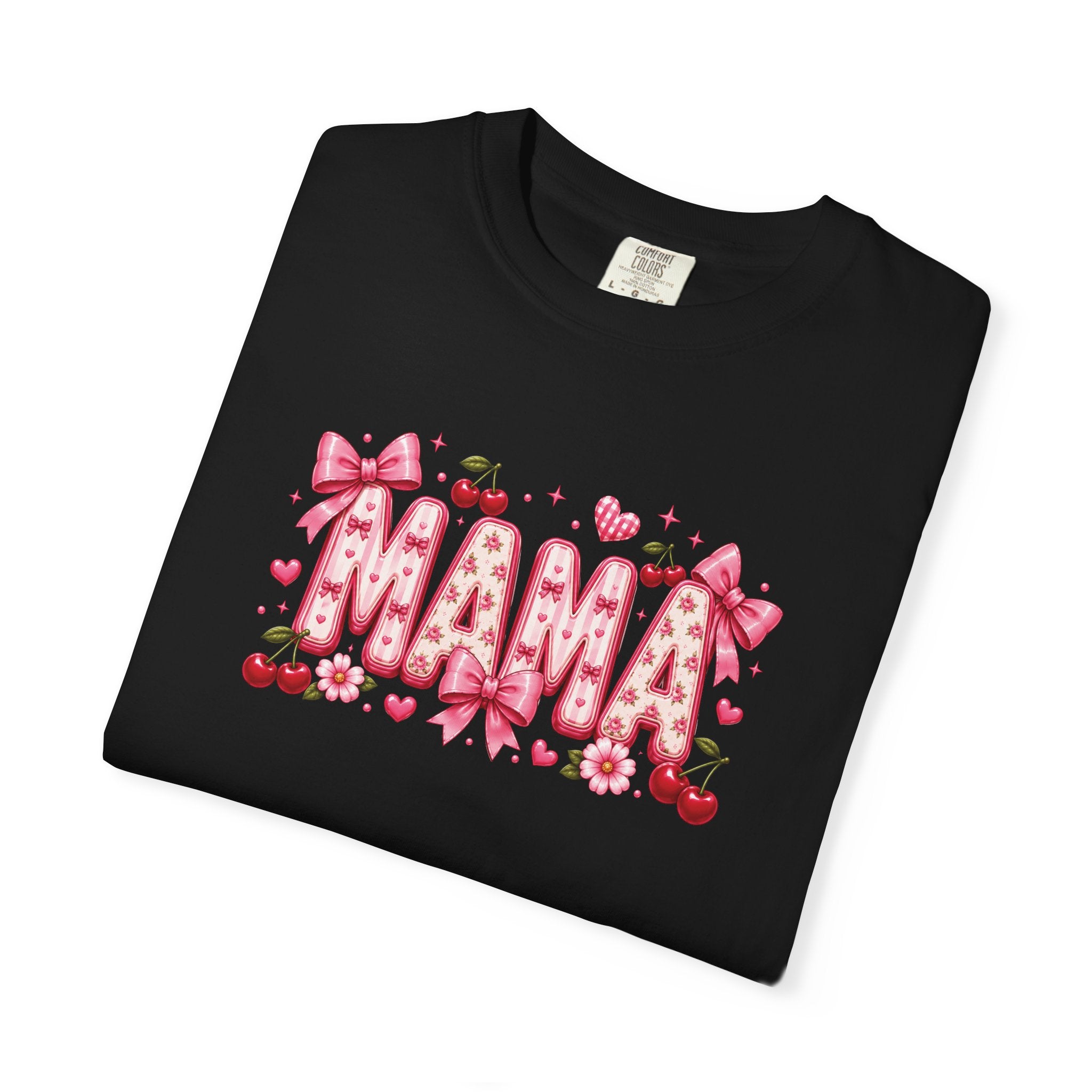 MAMA Floral Heart T-Shirt