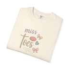 Miss My Toes Graphic T-Shirt – Cute Baby Feet & Bows Tee