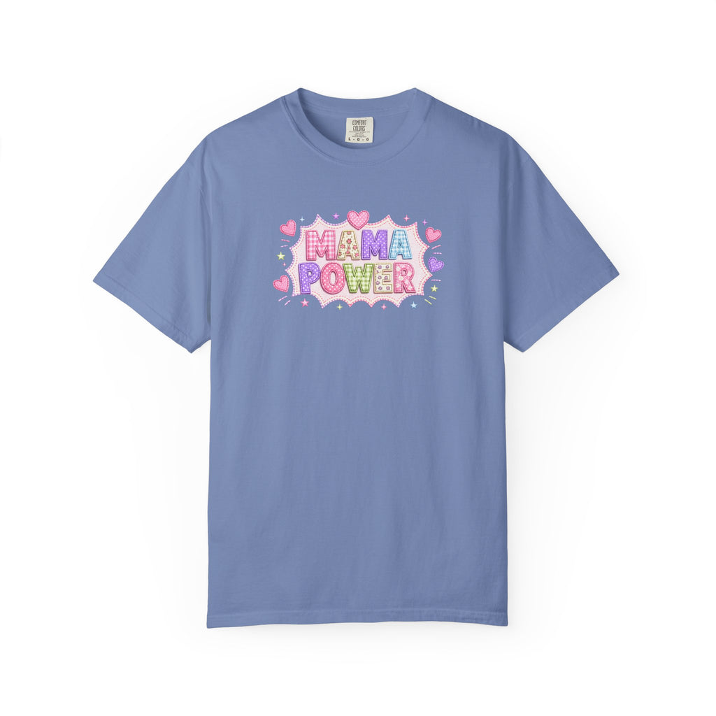 Mama Power T-Shirt — Cute Pastel Mom Pride Graphic Tee
